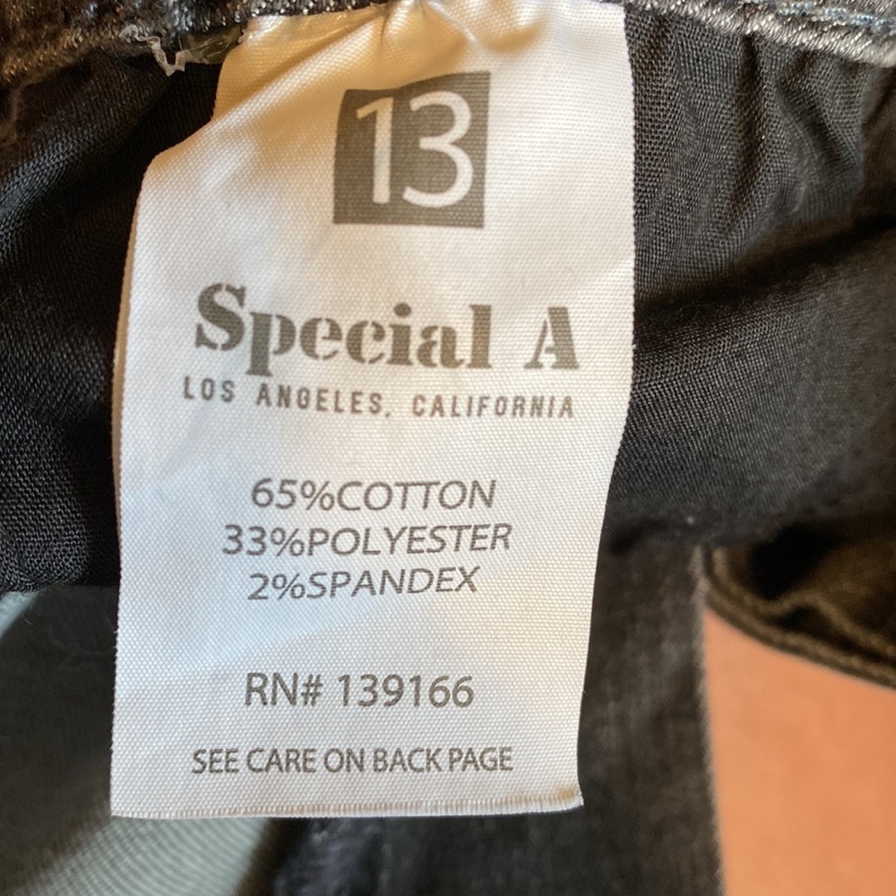 Special A hi-rise crop jean - Picture 6 of 7